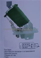 OPEL Blower Resistor 1845791