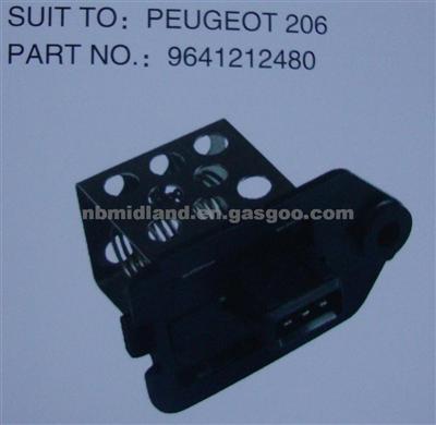 PEUGEOT 206 Blower Resistor 9641212480