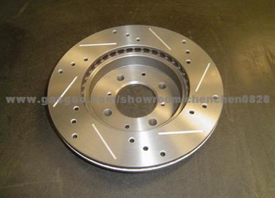 Slot And Drill Brake Rotor