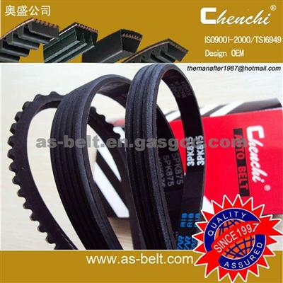 Bentley 100,000 Km CR EPDM Material Pk Belt,Fan Belt