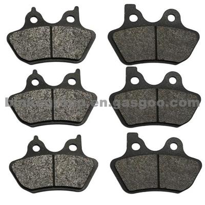 Front & Rear Carbon Kevlar Brake Pads 00-07 Harley Electra Glide Ultra Classic