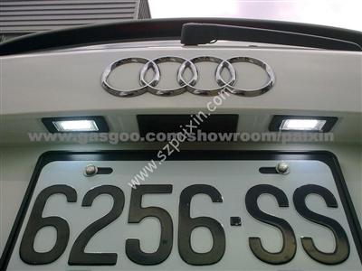 Audi Q7 LED License Plate Lamp