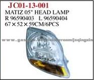 MATIZ05 Head Lamp OE NO.:96590403/04