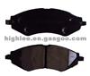 CHEVROLET, DAEWOO Front Car Brake Pads