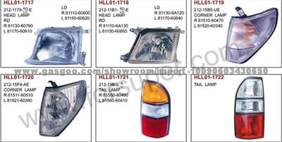 LAND CRUISER FJ90 FJ95 1997 Auto Lamps And Body Parts