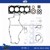 Gasket set for HYUNDAI G4GA OEM NO.: 20910-23R00