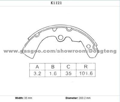 Nissan Brake Shoes(Sunny 120Y)