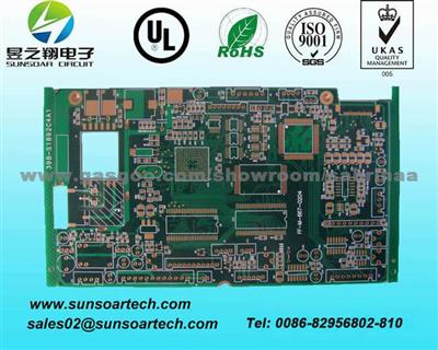 ENIG And Half-Hole Pcb, 4-Layer BGA Pcb