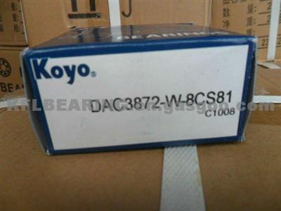 KOYO Auto Wheel Bearing DAC3872-W-8CS81