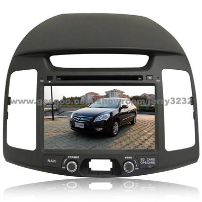 Touch Screen Hyundai Elantra Car DVD With GPS Navigation