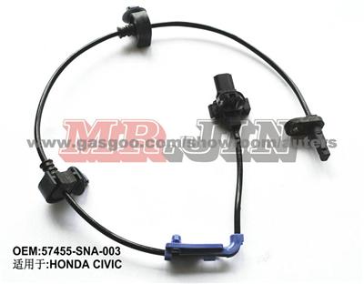 ABS Wheel Speed Sensor For HONDA CIVIC 57455-SNA-003 57455-SNA-A01