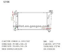 DPI 2432 Radiators For TOYOTA COROLLA 2001-2007