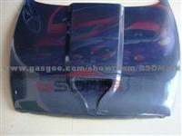 97-04 Carbon Fiber Dodge Dakota Hood SS Style