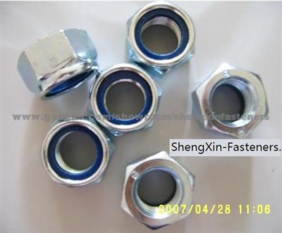 DIN 985 High-Quality Nylon Insert Lock Nuts