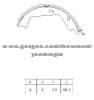 Brake Shoe For Volvo 272398