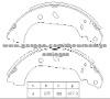 Brake Shoe for Citroen 4241H7