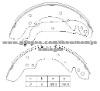 Brake Shoe GS6167/FSB203/FSB148/LS1245