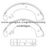 Brake Shoe N1436