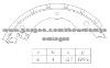 Brake Shoe S442