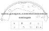 Brake Shoe For Nissan 44060-ED025