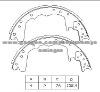 Brake Shoe SP8735