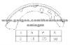 Brake Shoe FK0021