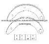 Brake Shoe BB1510