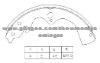 Brake Shoe For Kia OK045-26-38Z