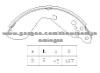 Brake Shoe For Suzuki 53200-56820