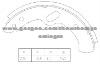 Brake Shoe For Isuzu 92956006