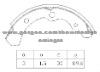 Brake Shoe For Isuzu 25178GA100