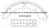 Brake Shoe F362