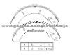 Brake Shoe For Hyundai 58315-44030S