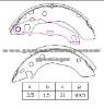 Brake Shoe SP1013