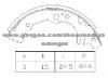 Brake Shoe FK0040