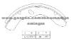 Brake Shoe For Nissan 41060-89TB7