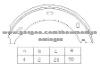 Brake Shoe For Mercedes 24204720