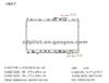 DPI 1393 Radiators For Mitubishi LANCER / MIRAGE 1.5G 1991-1995