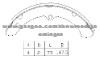 Brake Shoe For Toyota 04494-36080