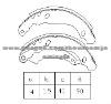 Brake Shoe For Renault MFR430