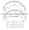 Brake Shoe BHL10047