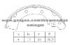 Brake Shoe For Mitsubishi MB366143