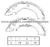 Brake Shoe For Mitsubishi MB082220