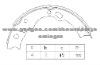 Brake Shoe For Isuzu F443/S733/BB1718