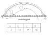 Brake Shoe For Chevrolet S724