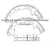 Brake Shoe For Dodge M11062/S357