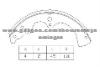 Brake Shoe For Ford M11078/S488