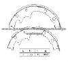 Brake Shoe For Ford M11102/S474/431