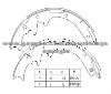 Brake Shoe For Ford S705