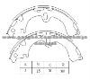 Brake Shoe For Toyota 04495-01030